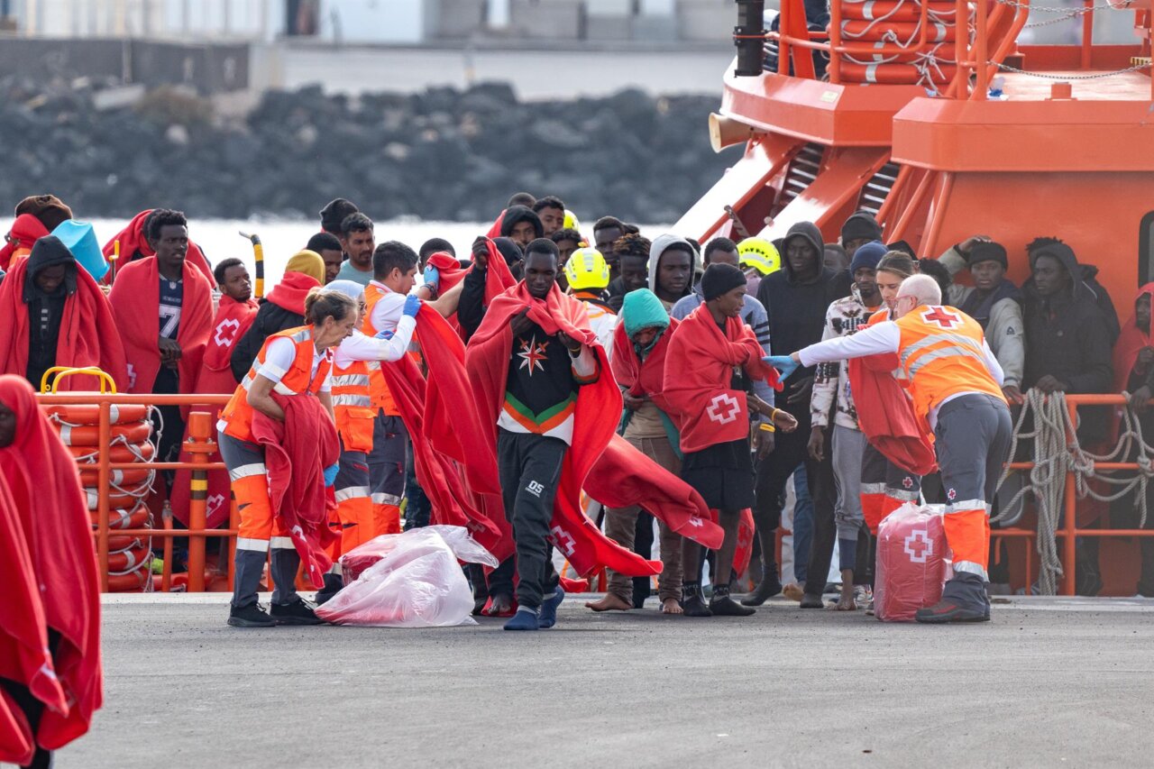 Menores migrantes llegados a Lanzarote