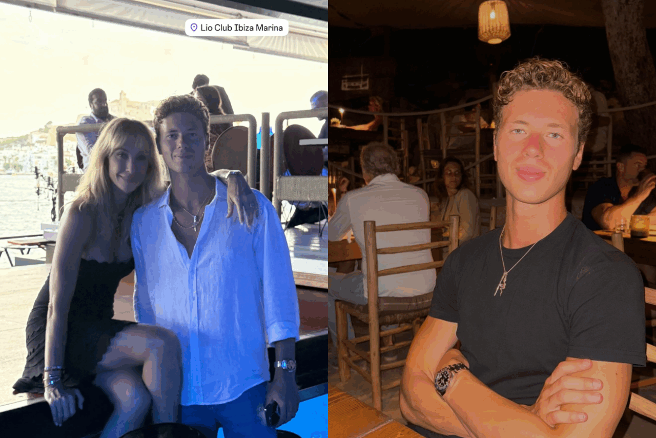 Mónica Pont y Javier Sagrera en Ibiza. Redes Sociales Mónica Pont y Javier Sagrera en Ibiza. Redes Sociales