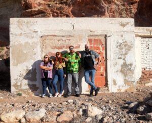 El equipo de Popaína Pódcast. Cortesía de Popaína Pódcast