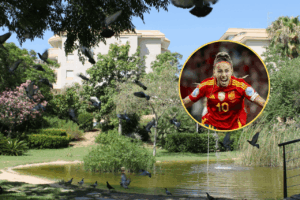 Parque de La Paz en Ibiza. Archivo