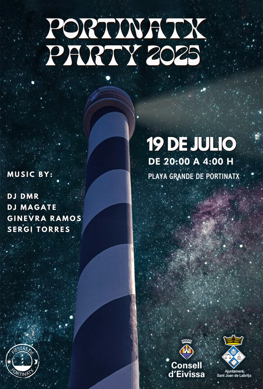Cartel de las Festes de Portinatx. Ayuntamiento de San Joan Cartel de las Festes de Portinatx. Ayuntamiento de San Joan