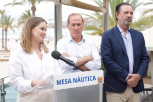 Prohens tras la reunión con el sector náutico.