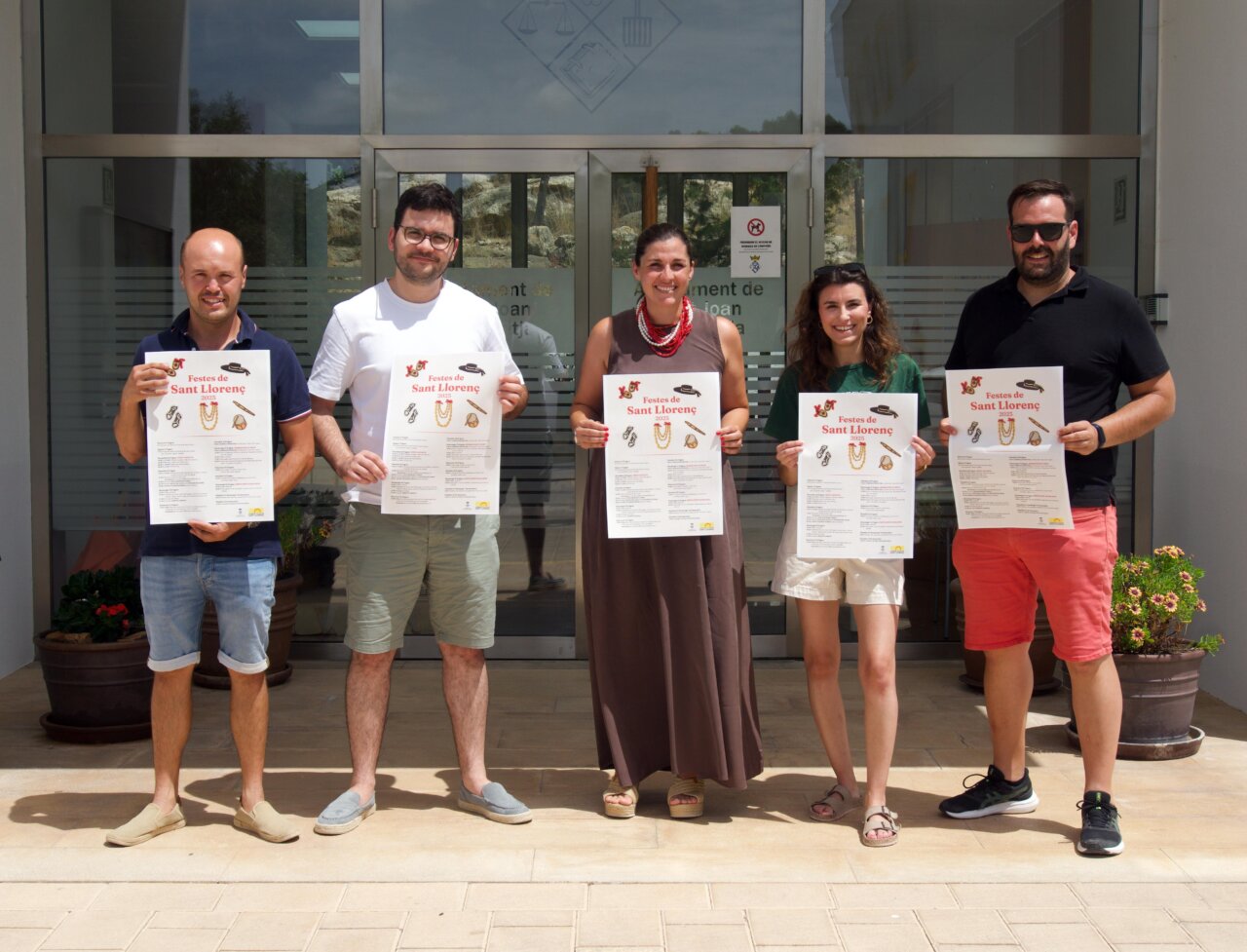 Presentación de las fiestas de Sant Llorenç. Ayuntamiento de Sant Joan
