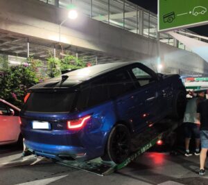 Taxi pirata pillado en el aeropuerto de Ibiza