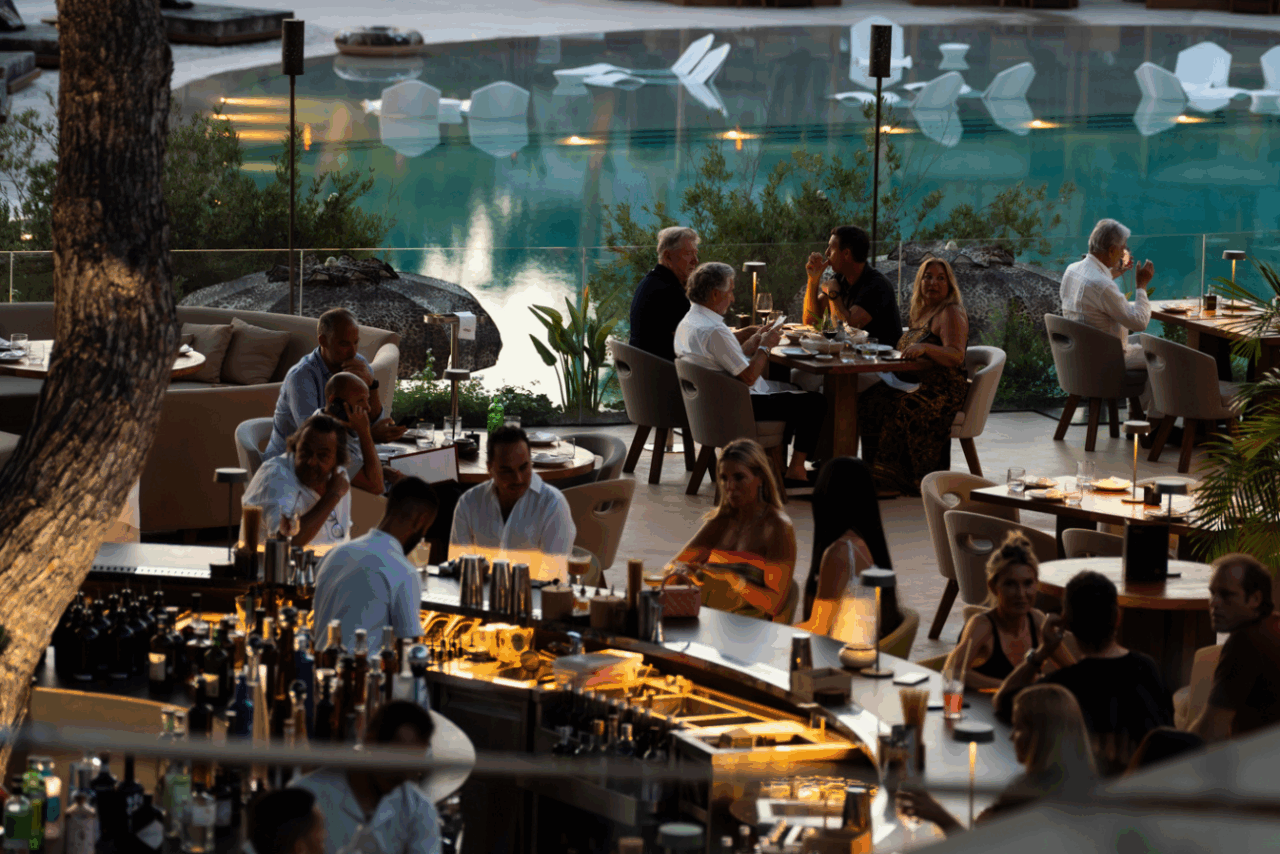Terraza de Clap House Ibiza