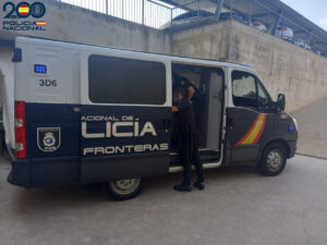 Vehículo de la Policía Nacional