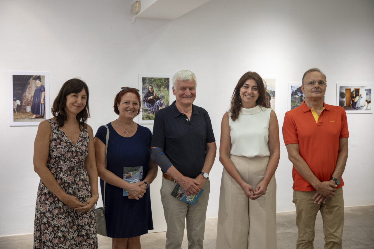 Presentación de la exposición de Wolfgang Löffler. Archivo