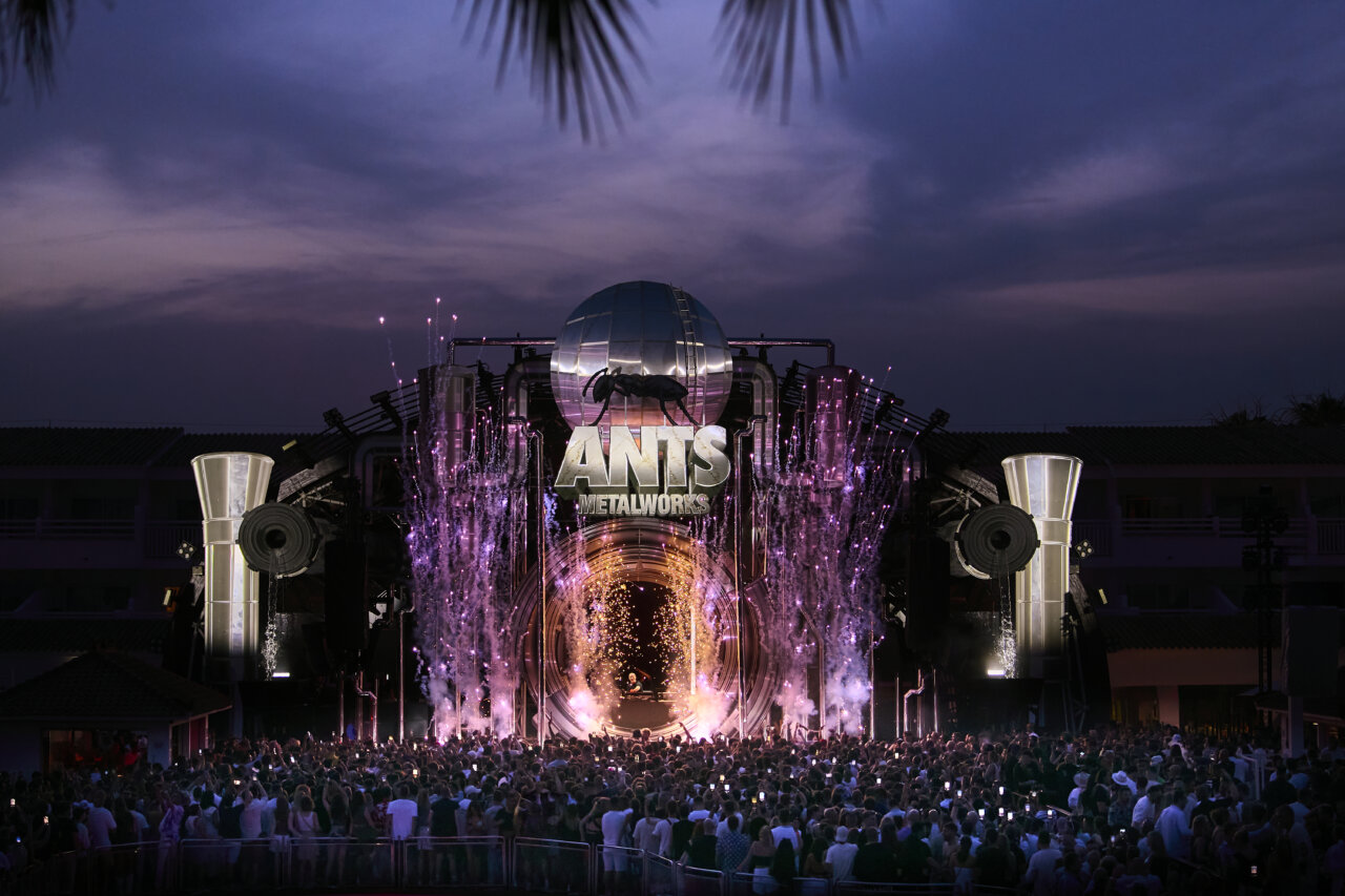 ANTS METALWORKS en Ushuaïa Ibiza. Archivo