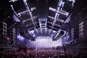 David Guetta en su residencia Galactic Circus en [UNVRS]