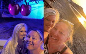 Amigas en una fiesta ininterrumpida en Ibiza.