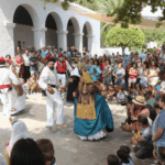 Ball pagès durante las Fiestas de Jesús. ARCHIVO.