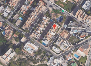 Vista de la comunidad en la que se han instalado los menas en Ibiza.