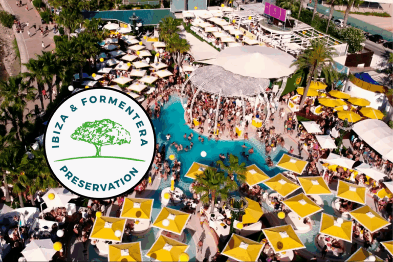 Colaboración entre O Beach Ibiza e IbizaPreservation