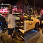 Detención de taxista por parte de la Policía Local de Ibiza.