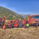El contingente balear de emergencias desplazado para luchar contra los incendios de Castilla y León regresa a las Islas.
