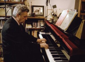 El pianista Antonio Baciero