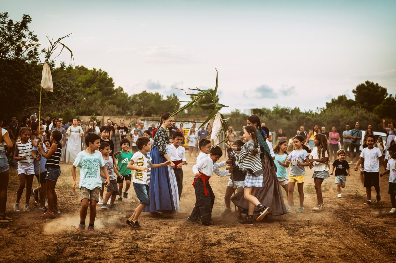 Festa pagesa Pou des Rafals Festes de Sant Agustí 2024 Archivo.