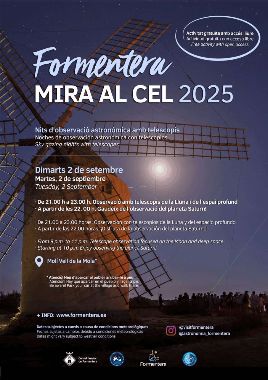 Formentera Mira al CEL 2025 SETEMBRE Formentera Mira al CEL 2025 SETEMBRE