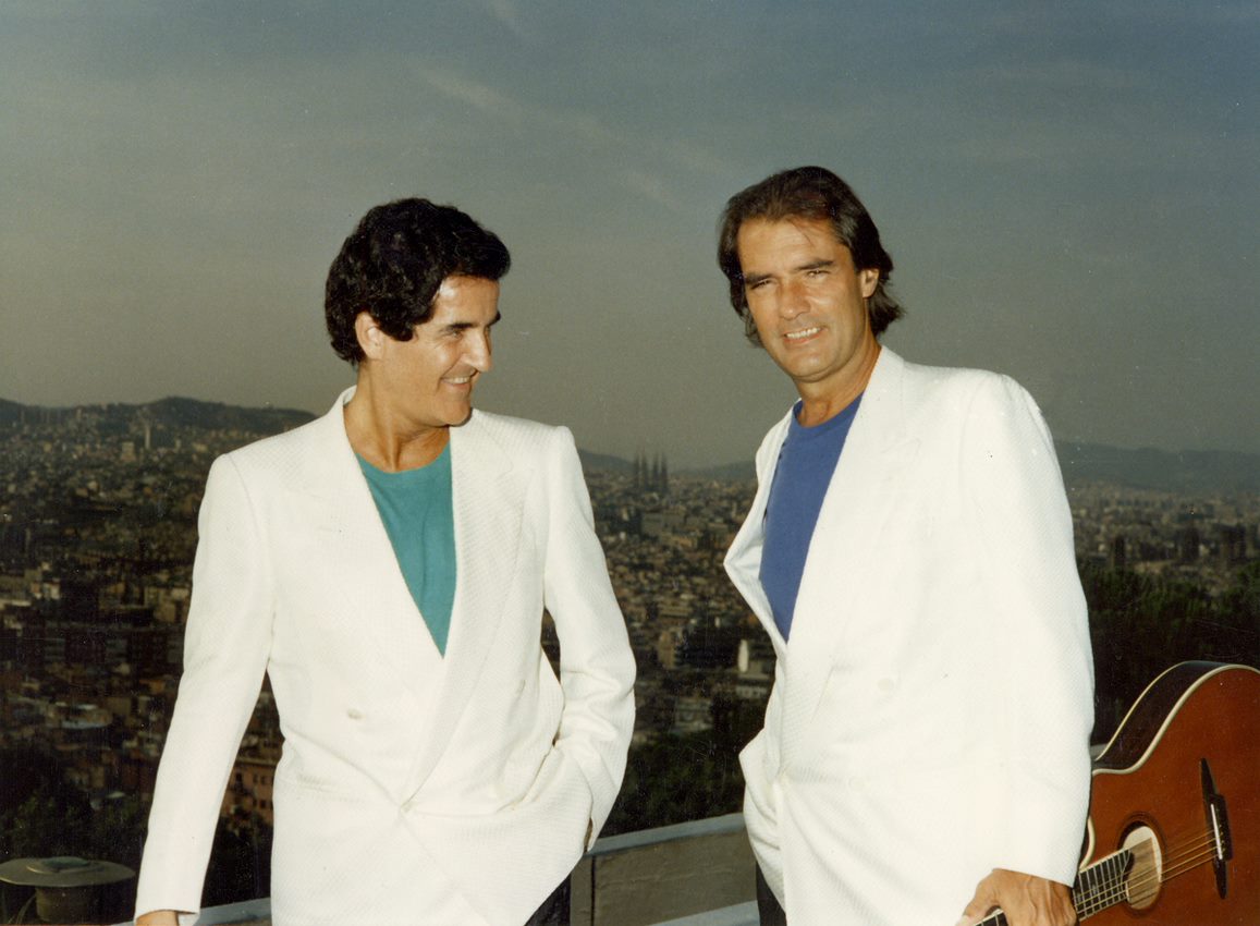 Manolo de la Calva y Ramón Arcusa, miembros del dúo dinámico Manolo de la Calva y Ramón Arcusa, miembros del dúo dinámico