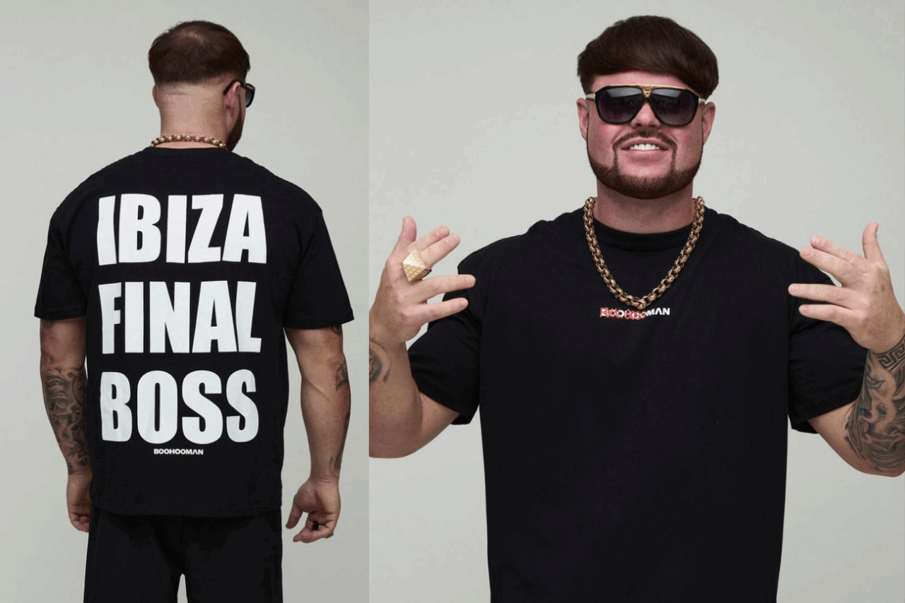 Ibiza Final Boss en su nueva colección de remeras para boohooman. boohooman Ibiza Final Boss en su nueva colección de remeras para boohooman. boohooman