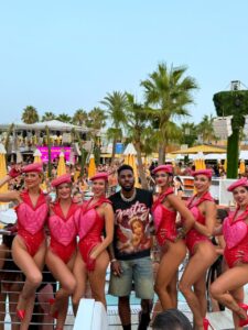Jason Derulo en O Beach Ibiza.