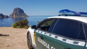 La Guardia Civil en Ibiza.