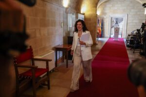 La consellera de Familias, Bienestar Social y Atenci&oacute;n a la Dependencia, Sandra Fern&aacute;ndez.