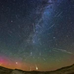 Lluvia de estrellas. Imagen ilustrativa. Archivo