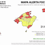 Mapa Alerta Foc. CAIB