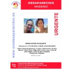 Nuria Escalante, desaparecida en Ibiza.