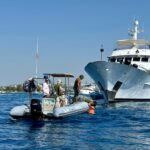 Operativo por fondeos en Posidonia