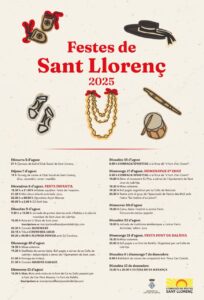 PROGRAMA FIESTAS SANT LLORENÇ