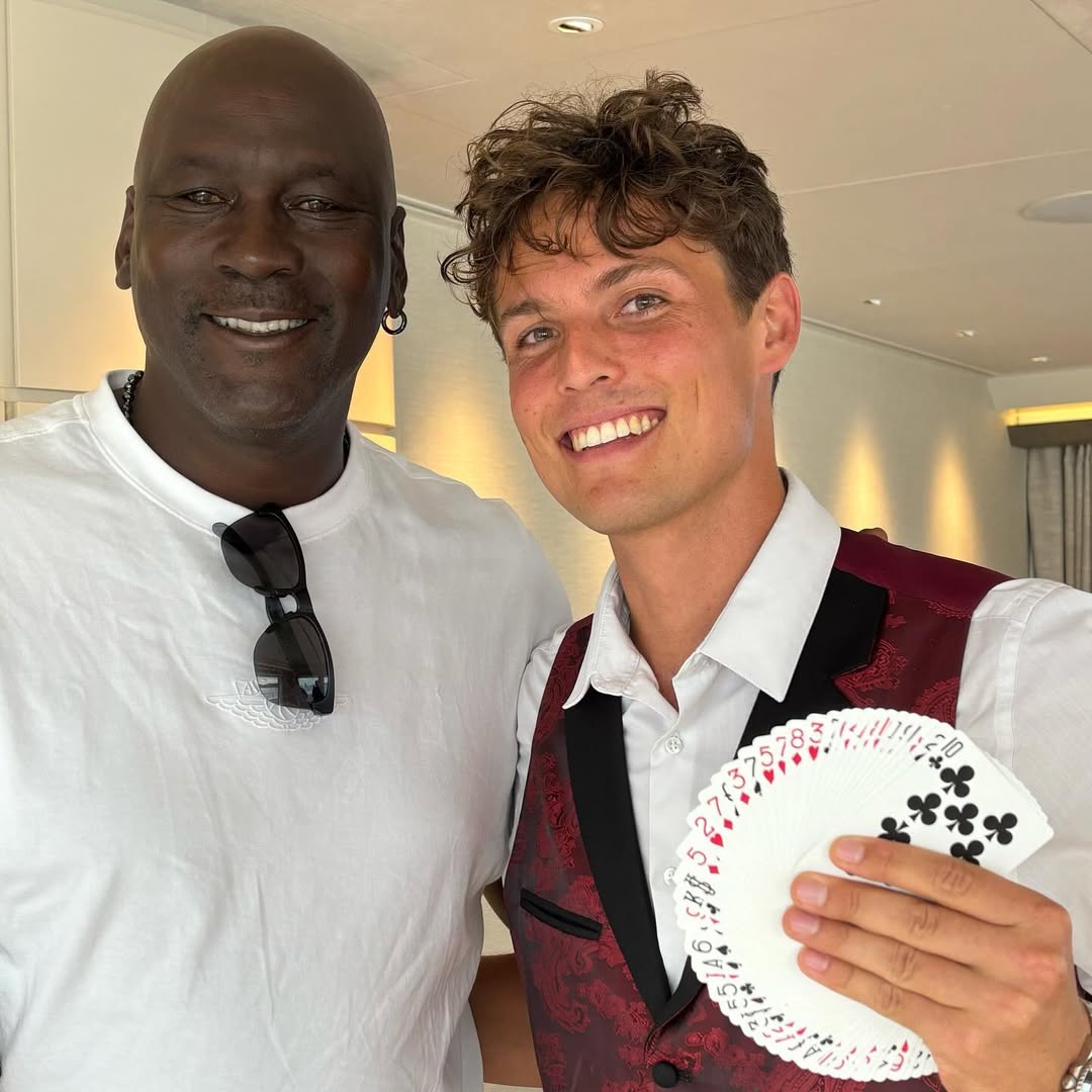 Performing for Michael Jordan and his family on their yacht, an absolute childhood dream come tr
