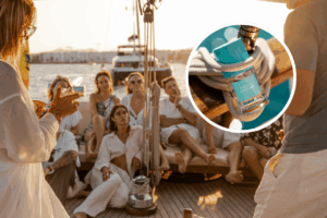 Presentaci&oacute;n del nuevo perfume, Beso de Mar