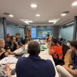 Reunión de bomberos baleares.