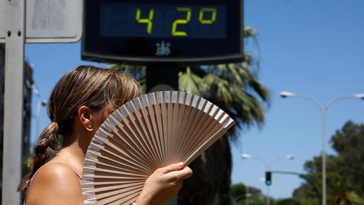 Calor extremo en España