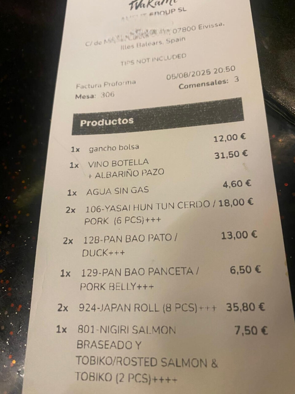 Ticket con cobro erróneo.