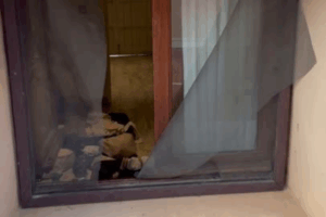 Turista llega a la villa que alquiló y se encuentra con la escena del robo