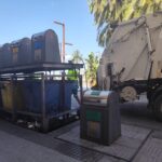 Camión de recolección de basura. La Voz de Ibiza