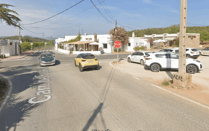 Zona del cruce de Forada (Google Maps)