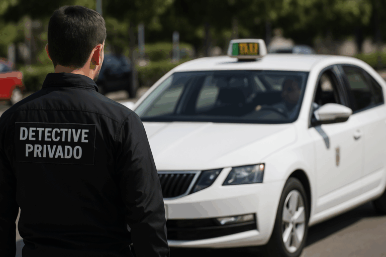 Detectives privados detectarán taxis piratas.