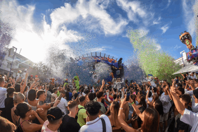 elrow en Ushuaïa Ibiza. Archivo