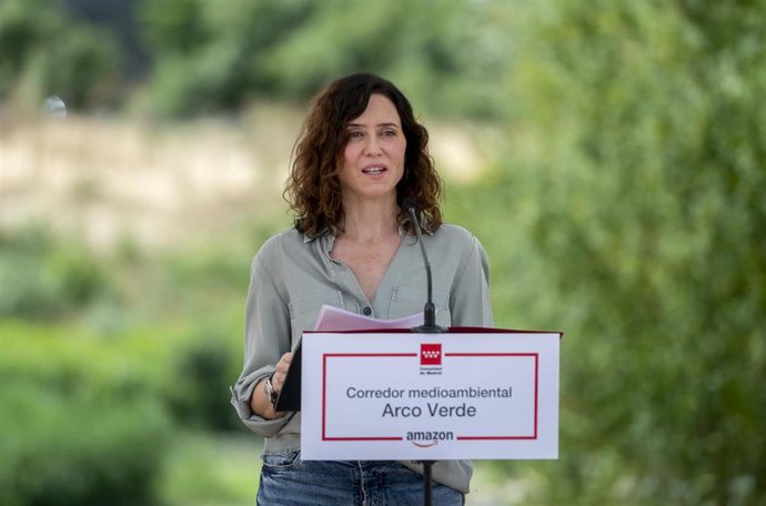 La presidenta de la Comunidad de Madrid, Isabel Díaz Ayuso La presidenta de la Comunidad de Madrid, Isabel Díaz Ayuso