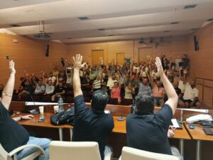 Imagen de la asamblea celebrada en Mallorca.