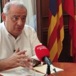 El delegado del Gobierno en Baleares, Alfonso Rodríguez, durante una entrevista con Europa Press en la sede de la Delegación del Gobierno, en Palma, a 5 de agosto de 2025.