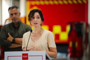 La presidenta de la Comunidad de Madrid, Isabel D&iacute;az Ayuso
