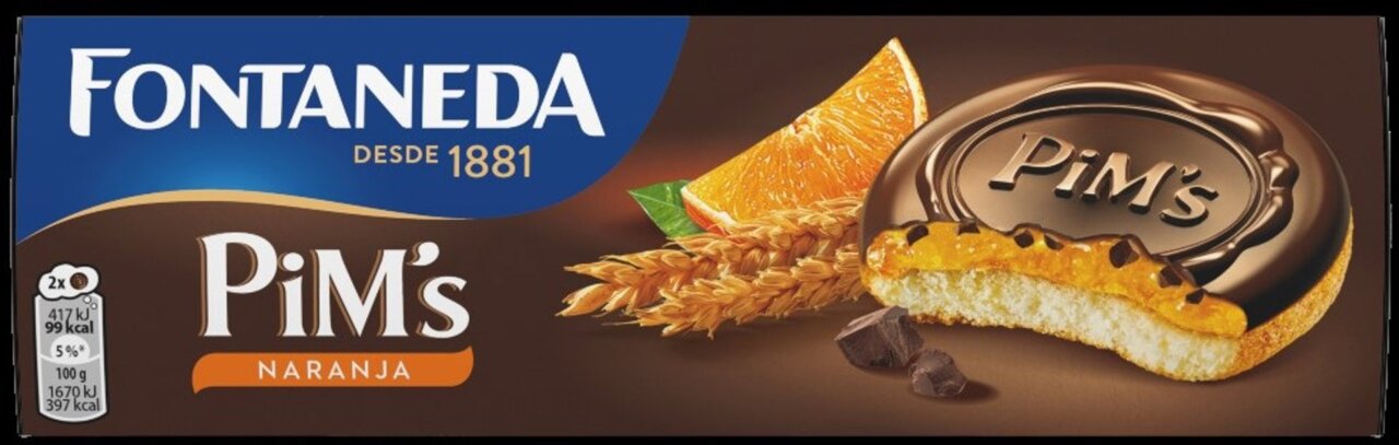 La AESAN lanza una alerta por posible presencia de partículas metálicas en las galletas Pim's Naranja de Fontaneda