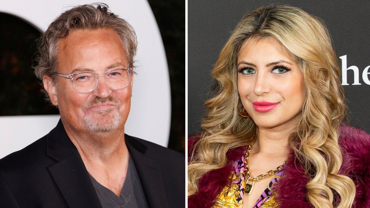 Matthew Perry y Jasveen Sangha