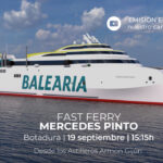 Botadura del fast ferry Mercedes Pinto