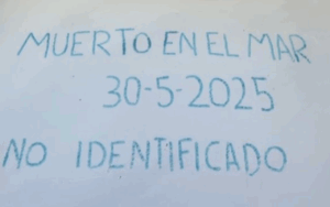 Cadáver no identificado en cementerio pitiuso. (Imagen IB3).